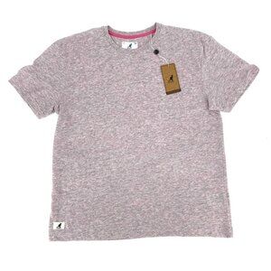 NWT Men's Unisex Kangol Short Sleeve Shirt - Pink Heather
